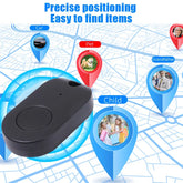 1607GG Mini Portable Locator Bluetooth 4.0 GPS Locator Tracker Device Anti-Lost Alarm Item Finder for Car Keys Wallet Luggage Pets
